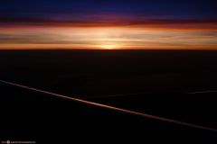 Sunrise from 10 Km up