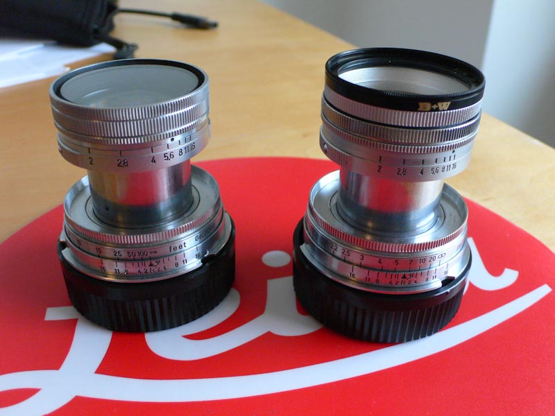 Summitar 50 filter thread specifications - Leica Collectors 