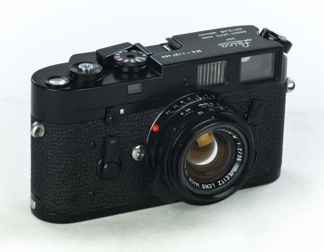 Leica Leitz M3 Repainted Black Repainted by Kanto Camera #41125T-